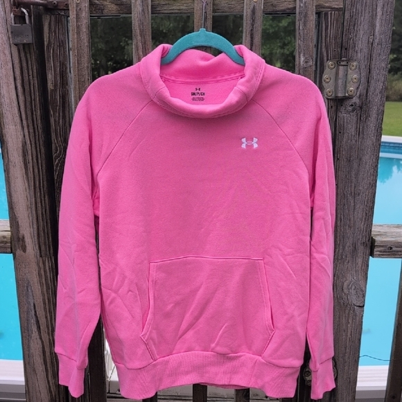 Under Armour Vibrant Pink Sweatshirt - Picture 4 of 4